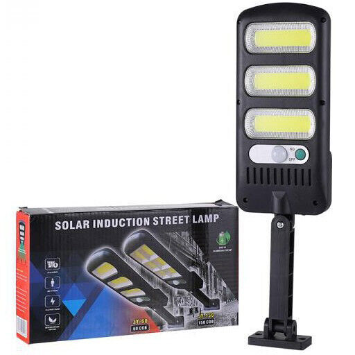 Faro lampione stradale pannello solare fotovoltaico sensore 60 LED COB JY-60