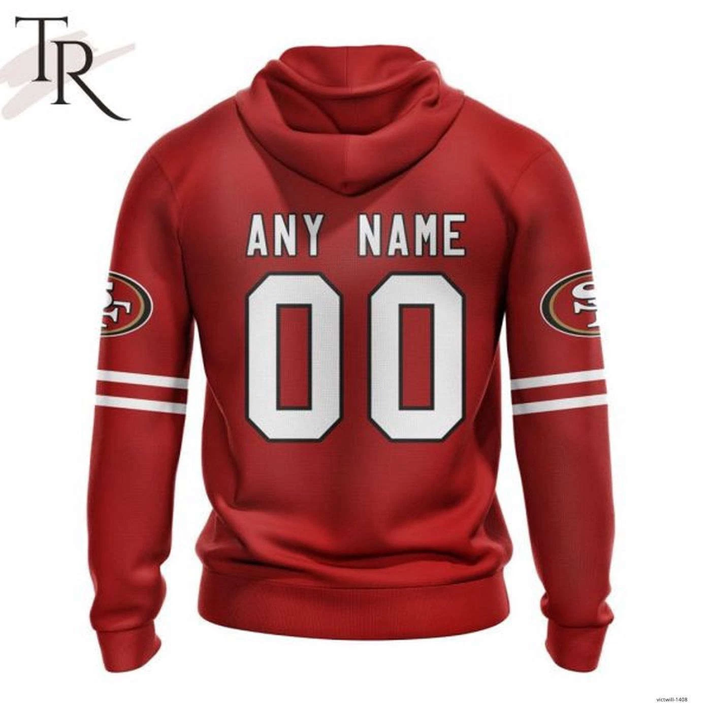 Personalized  San Francisco 49ers 3D Hoodie