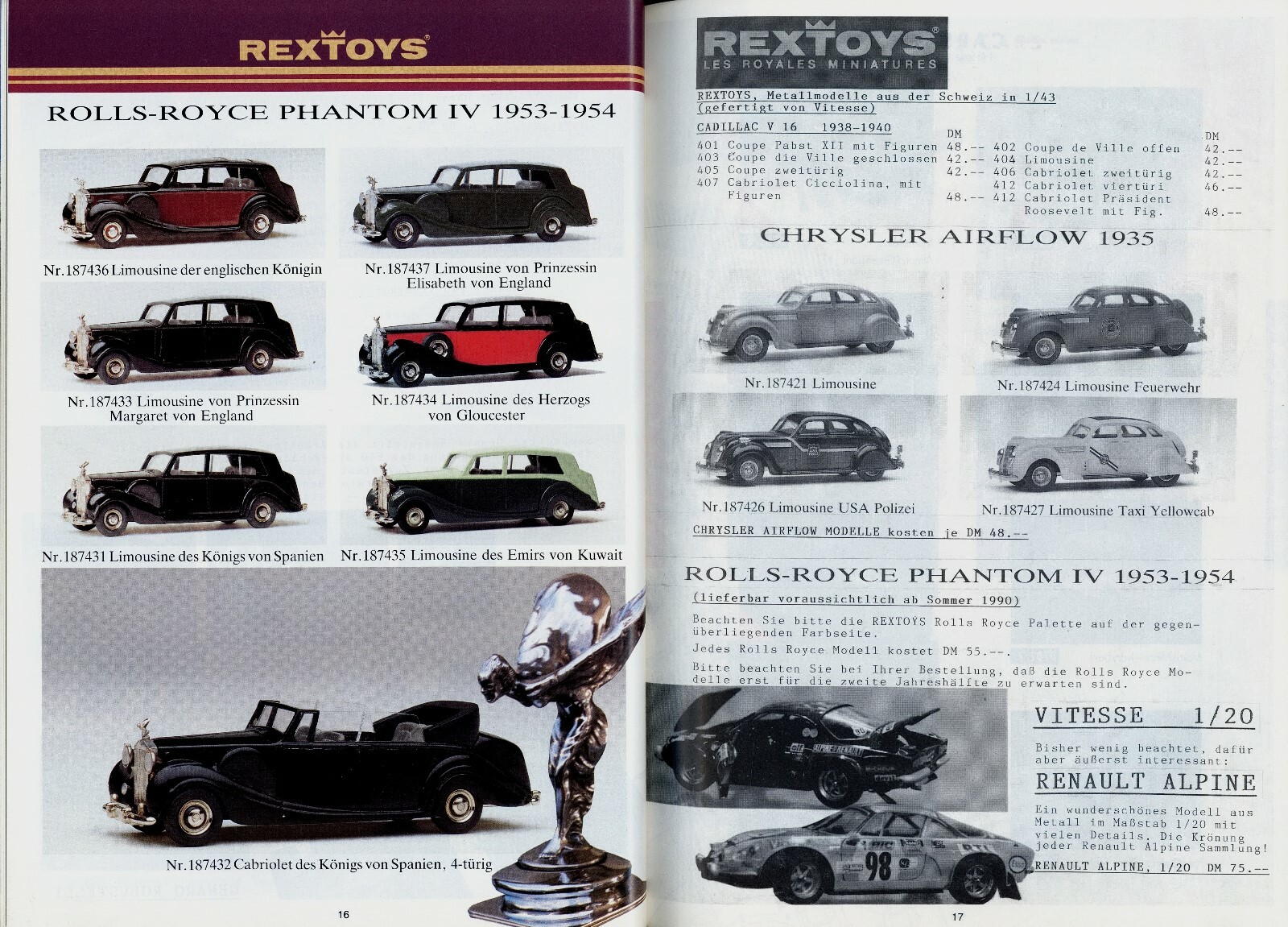 The automobile 1990 model car catalog model building catalog 210 s