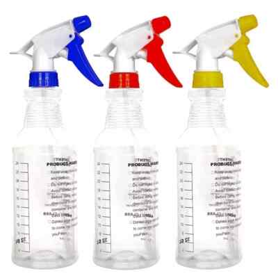 DAILY SPRAYER Professional Sprayer Bottles 32 ounces 3-PACK Empty Spray Bottles