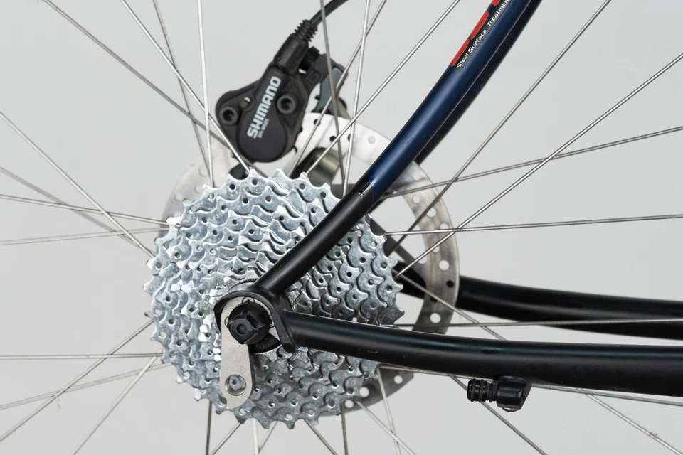 NOS SCAPIN NOPE STAHL MTB FAHRRAD VINTAGE ITALIAN SHIMANO XTR OLD MANITOU SCHWARZ - Bild 4 von 4