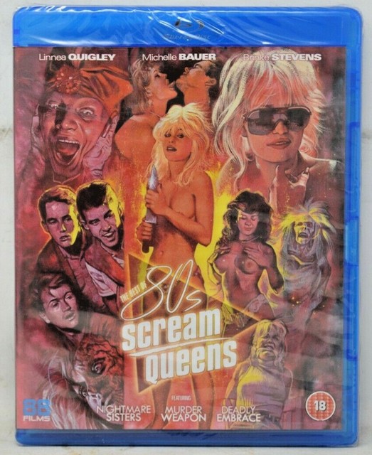 Best Of 80s Scream Queens Blu Ray