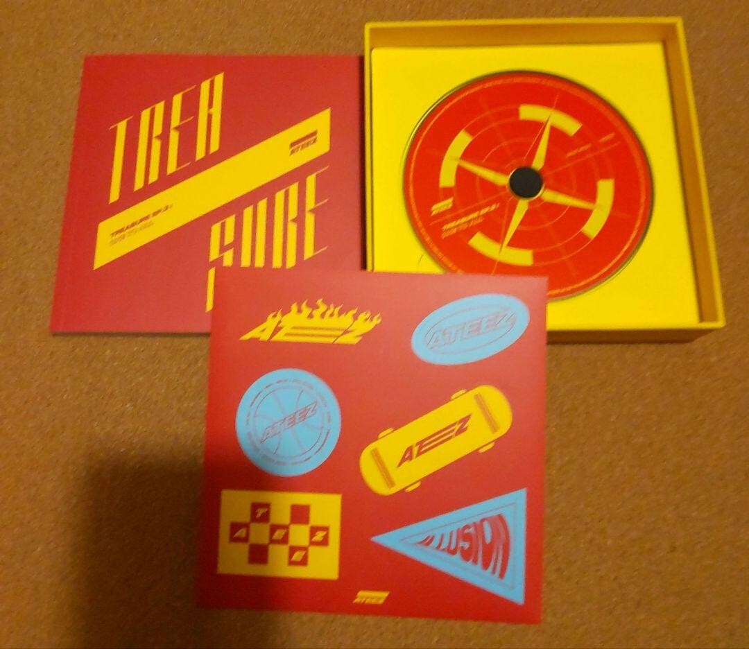 ATEEZ Mini Album CD TREASURE EP.3 One To All Illusion