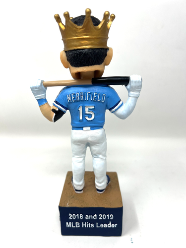 Whit Merrifield Bobblehead Whit King 2021 SGA KC Kansas City Royals Hit Counter - Picture 4 of 6