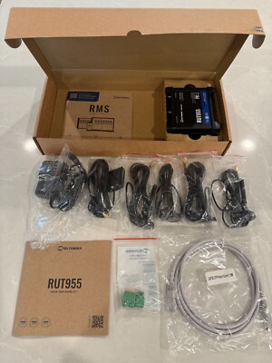 Teltonika RUT955W03660 CAT 4 Industrial Grade Professional Cellular Router w/GPS