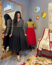 PRESENTING FANCY HEAVY FAUX GEORGETTE SALWAR KAMEEZ FOR RECEPTION  PARTY