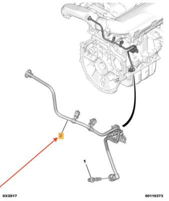 NEU PEUGEOT 3008 GASRECYCLINGROHR 9804217080 ORIGINAL | eBay 