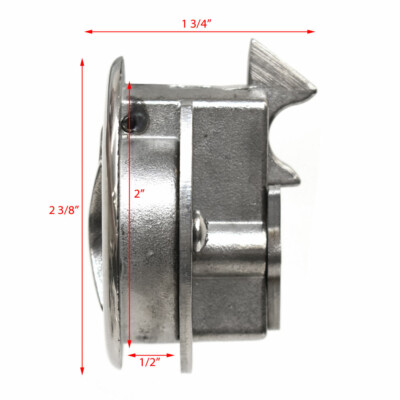 Whitecap Waterproof Nylon/ 316,SS, Slam Latch Non Locking