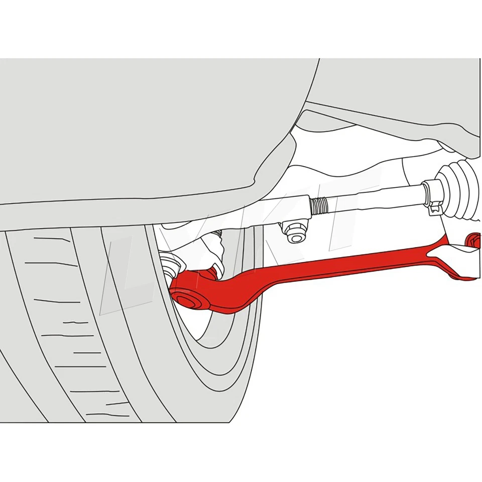 LYKT 2pcs Adjustable Front Camber Kit for BMW 525i 01-03/530i 01-03/528i 97-00 Foto 2 de 4