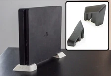 Vertical Stand Dock Mount Cradle Holder for Sony Playstation PS4 Slim Console