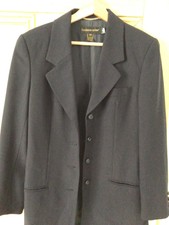 Classiques Entier Women’s Navy Blue Blazer Jacket Size Xs