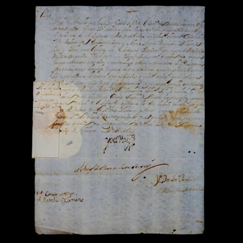 1693 Roi Charles II Espagne Signé Document Manuscrit Royal Autographe Royalty ES - Photo 1/12