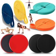 Resistance Exercise Fitness Band, Strap Great for Yoga Pilates Gym Rehab Therapy