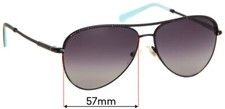 SFx Replacement Sunglass Lenses fits Tiffany  Co TF3062 Tiffany Diamond Poi