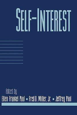 Self-Interest: Volume 14, Part 1 Paul Miller Jr Paul Paperback 9780521598927