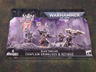 Chaplain Grimaldus & Retinue Warhammer 40k 40,000 Games Workshop New!