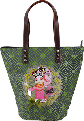 Beautiful ASIAN BRIDE Vintage BOW Strass Handtasche / Bag Rockabilly