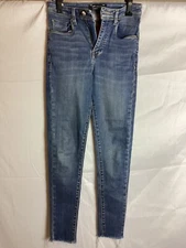 LOISA & VIDAL BLUE SKINNY KEANS SIZE 3