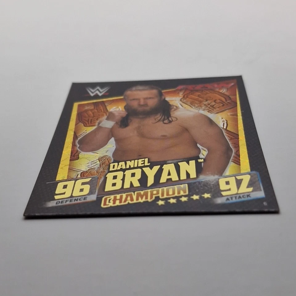 Daniel Bryan Champion #5 WWE Topps Slam Attax Then Now Forever Card 2015 - Image 3 of 4