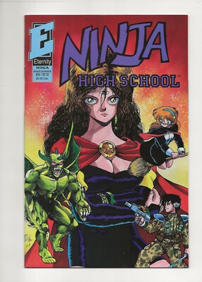 Ninja High School #36 (1992) High Grade NM- 9.2