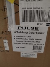 12" full range guitar speaker