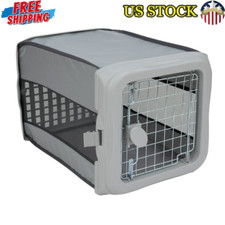 Portable Collapsible Pop-up Dog Kennel Soft-Sided Travel Crate W/ Ventilation US