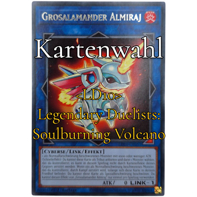 YuGiOh Legendary Duelists: Soulburning Volcanoes - Auswahl DE & NM