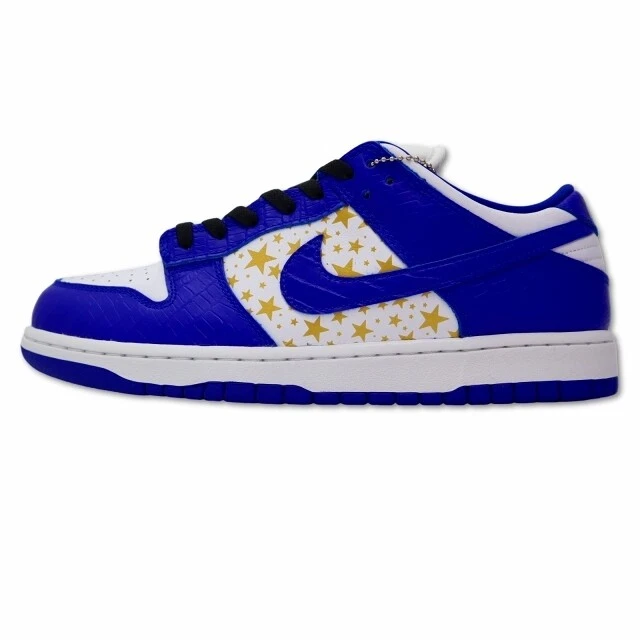 NIKE SB Supreme DH3228 100 DUNK LOW OG QS GOLD STARS ask SN02514