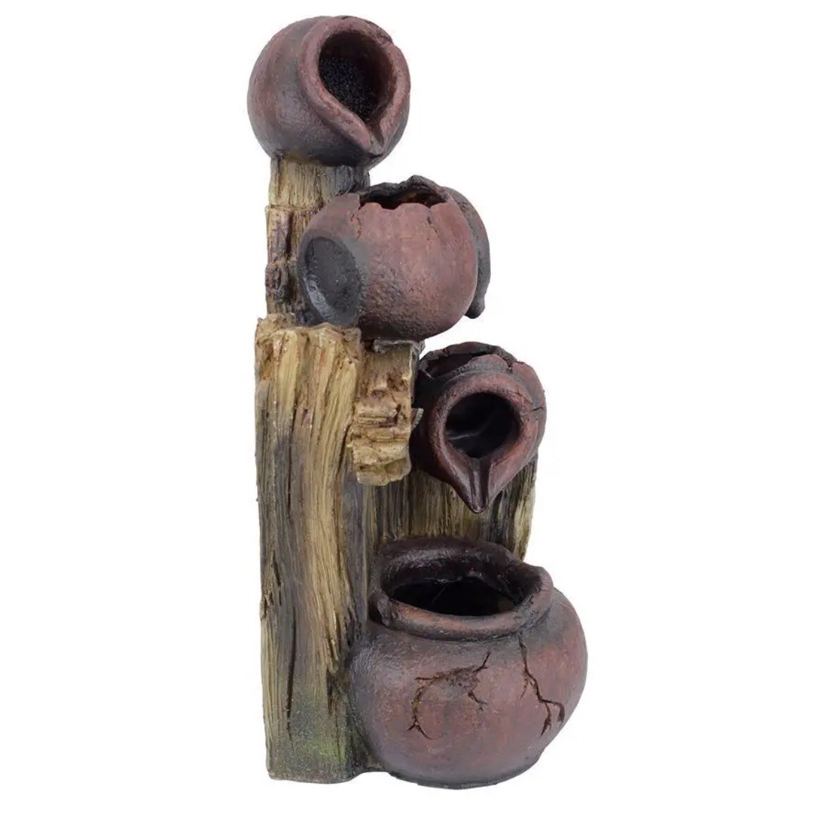 Design Toscano Casa Chianti Cascading Urns Illuminated Garden Fountain