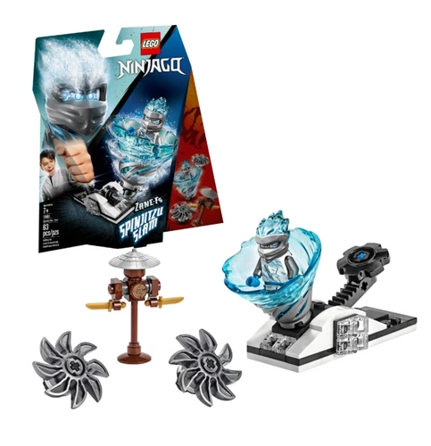 LEGO 70683 SPINJITZU SLAM ZANE-FS Ninjago Set, Ninja Spinner ICE