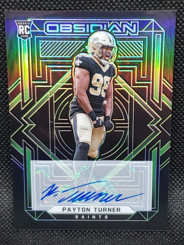 2021 Panini Obsidian Football Rookie Autographs YOU PICK! - Image 4 of 4