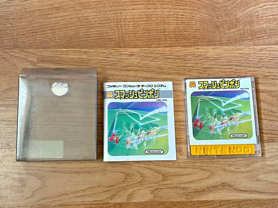 Smash Ping Pong Nintendo Famicom Disk System NTSC-J Japan Import - Imagen 3 de 3