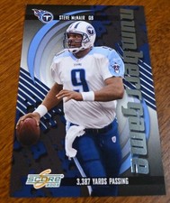 2003 Score - Numbers Game Steve McNair #NG - 9 /3387