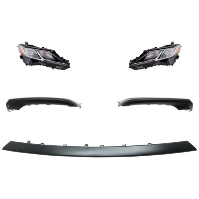 Headlight Driving Head light Headlamp  Driver & Passenger Side Left Right