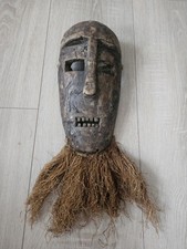 Antik Ausweis Maske mit Bart Lega-Kultur  Lukwakongo sehr alt