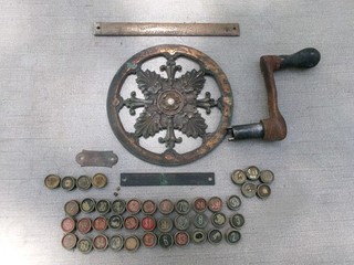 ANTIQUE NATIONAL CASH REGISTER PARTS & PIECES LOT # 11