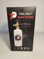 Tool Daily B07HC898GM 1L Foam Cannon with 5 Pressure Nozzle Tips