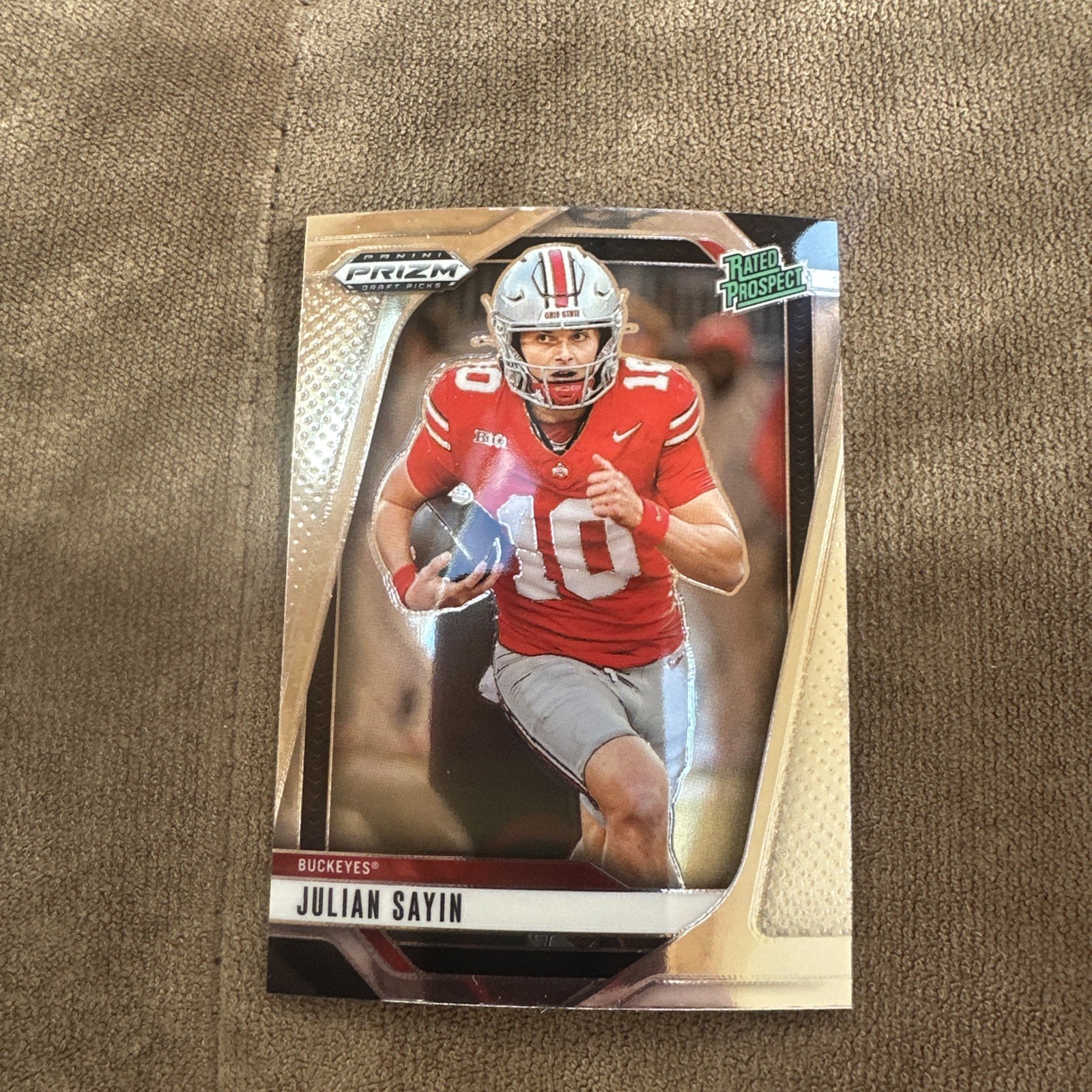 2025 Panini Prizm Draft Picks - Julian Sayin #161 (RC)
