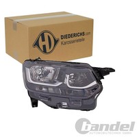Diederichs Halogen Scheinwerfer Rechts Passend FüR Toyota Proace | 6696980