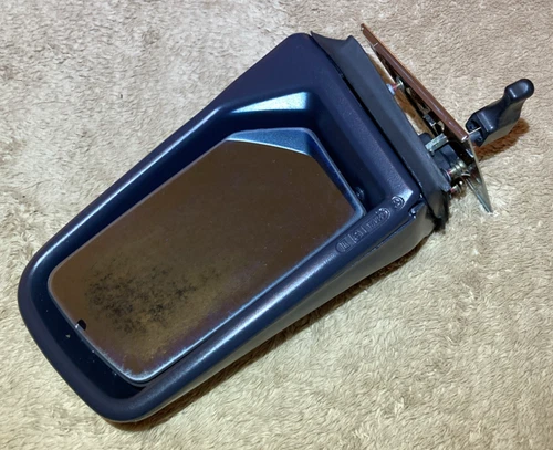 MERCEDES-BENZ 1978-82 W123 C123 COUPE LH LEFT SIDE REAR VIEW MIRROR CHROME