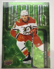 2025-26 Upper Deck Series 2 - Dazzlers Troy Terry #DZ-62 Green