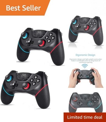 Lightweight Wireless Pro Controller Set for Nintendo Switch - Ergonomic Design