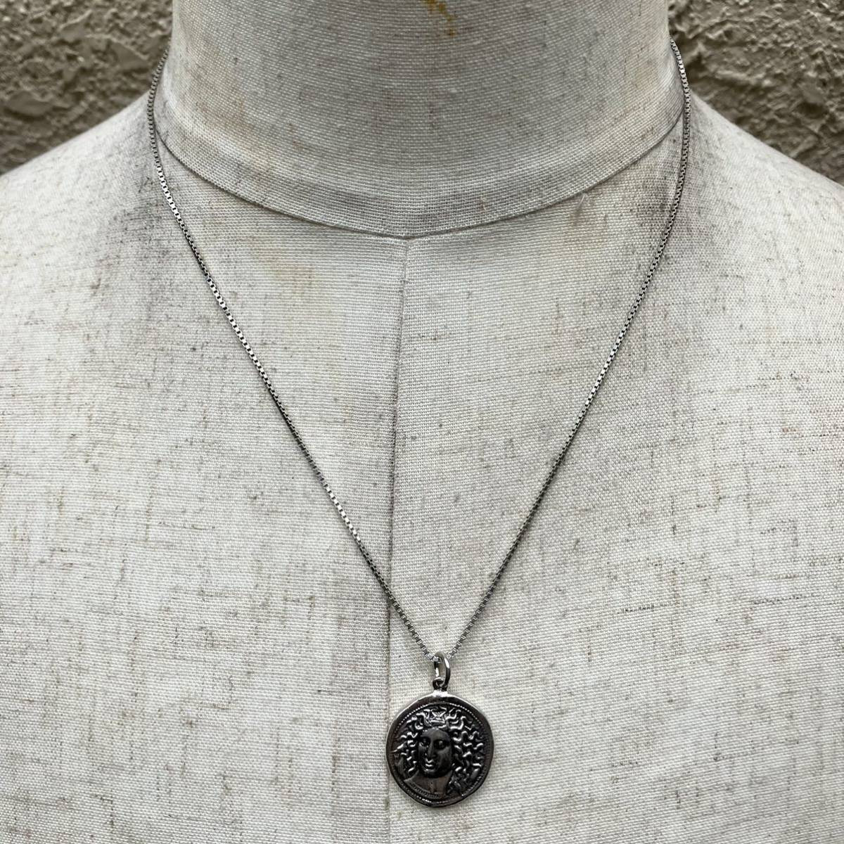 アクセサリー Vintage silver925 necklace 24” 1mm, vintage Italy sterling silver 925 box chain