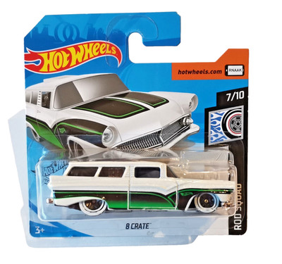    Hot Wheels 8 CRATE von 2020 in OVP * Rod Squad * 1956 Ford Parklane * MOC