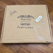 Potricher Linen Hardcover Photo Album 4X6 600 Photos Large Capacity for Family