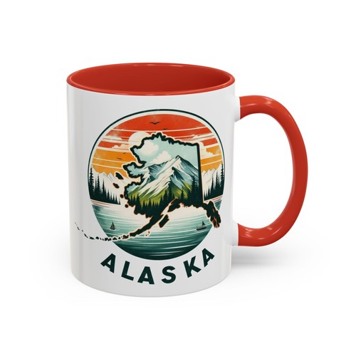 Alaska Coffee Mug, Souvenir Gift for Coffee Lovers, AK Mug, Travel Gift, Accent - Picture 7 of 17