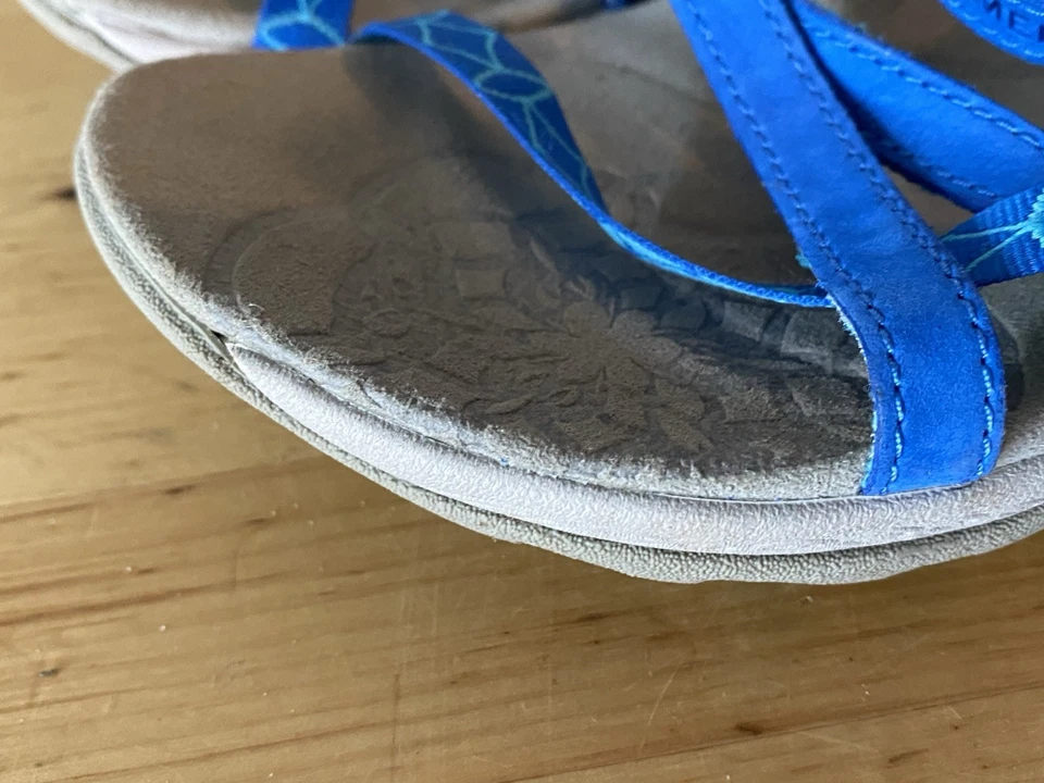 Sandalia informal Merrell Jacardia con tiras J57590 azul Victoria para mujer talla 7 Foto 4 de 4