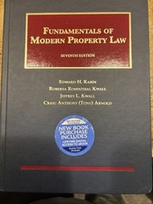 Fundamentals of Modern Property Law, Seventh ...