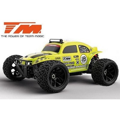 Team Magic TM560021G 1:8 Beetle Baja 4WD EP Buggy 3-4S RTR neongelb