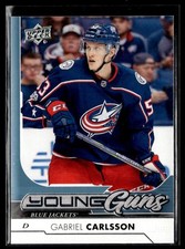 2017-18 Upper Deck Gabriel Carlsson Columbus Blue Jackets #215